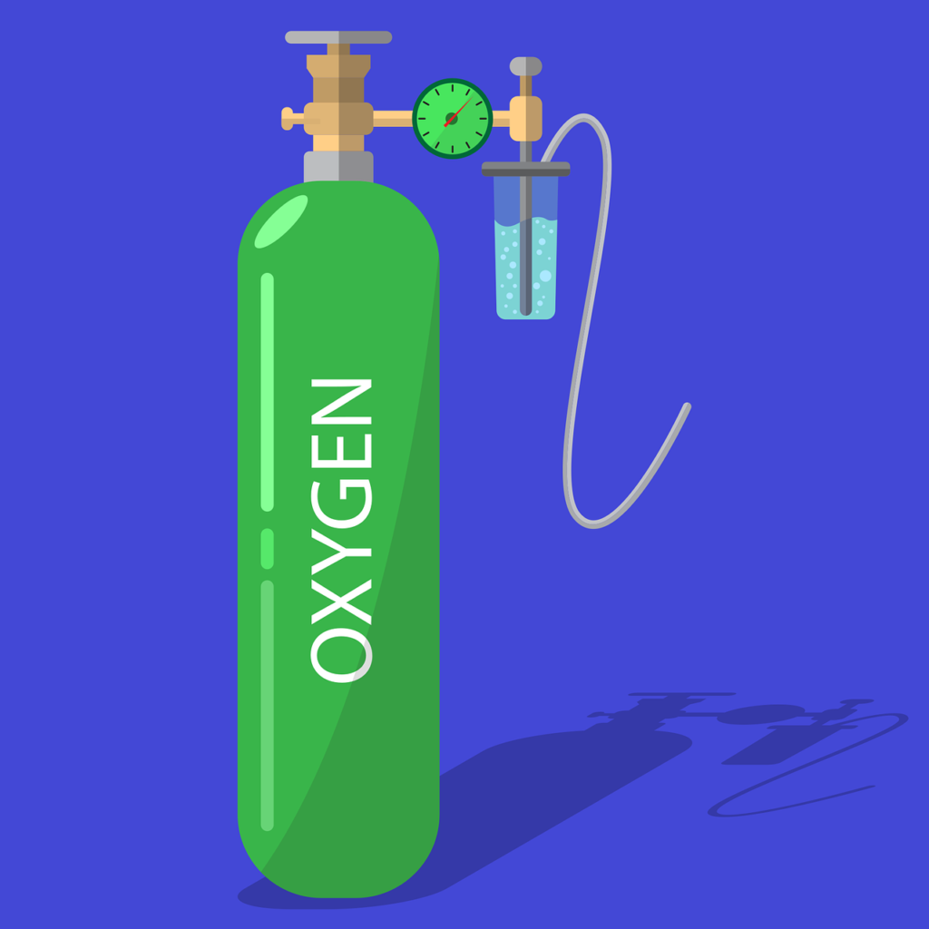 oxigén palack